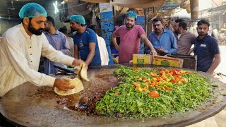 AFGHANI STREET STYLE TAWA FRY KALEJI IN LAHORE   SPICY TAWA KALAJI RECIPE   PAKISTAN STREET FOOD