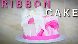 Ribbon Cake recipe | How to make a classic Ribbon Cake | Cooking like mom