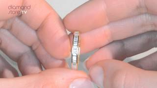 HG45 - 1ct Diamond Grace Eternity Ring In 18K Gold