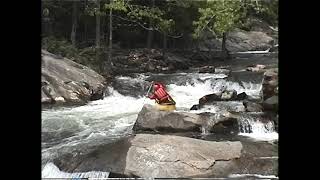 An Open Canoe on Baby Falls - Tellico River - 1998