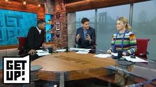 Mike Greenberg has a problem with Dan Gilbert criticizing Victor Oladipo trade | Get Up! | ESPN