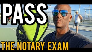 How I Passed The Notary Test On The First Try
