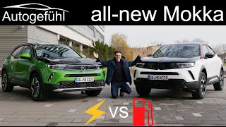 all-new Opel Mokka FULL REVIEW EV Mokka-e vs Mokka petrol 2021 Vauxhall Mokka