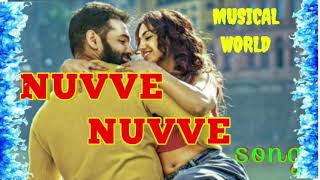Nuvve Nuvve song - RED || Ram Pothineni, Malvika sharma || MUSICAL WORLD ||