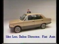 Fiat 131 Supermirafiori Advert 1983 (OLD Adverts)