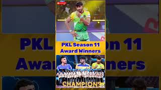 #pklseason11 winners and all awards list #tamilthalaivas #prokabaddi #haryanasteelers #kabadditamil