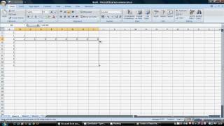 Pascals triangle in EXCEL