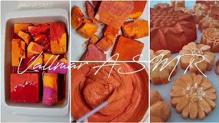 2 life cycles of EG 🧡 dyeing / crushing / sifting / reforming / crushing 🧡 Gym chalk ASMR