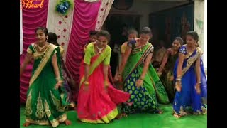 Banjara girls dance at school