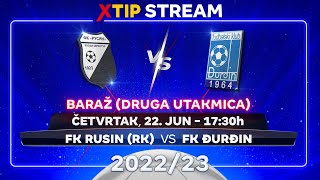 Rusin (Ruski Krstur) – Đurđin (četvrtak, 22. jun, 17:30)