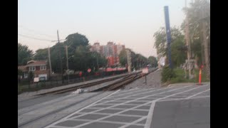 EXO Trains in Winter: Montréal-Ouest Station's Snowy Charm!