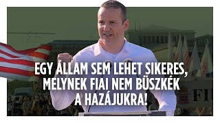 Egy ország sikerének titka a nemzettudat (Trianon-felvonuláson elhangzott beszéd)