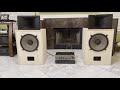 custom jbl speakers jbl 2226 h woofers jbl 2446h horn drivers