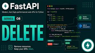 FastAPI Tutorial for Beginners #8 | DELETE Request Explained (Delete API Data)