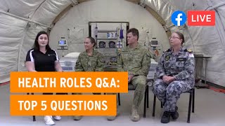 Health Roles Q\u0026A: Top 5 Questions