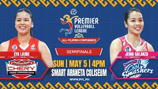 CREAMLINE vs. CHERY TIGGO -  Match | Semifinals | 2024 PVL All-Filipino Conferen