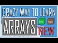 Visual Basic Advance Lesson 22 - Arrays (Crazy Tutorial)