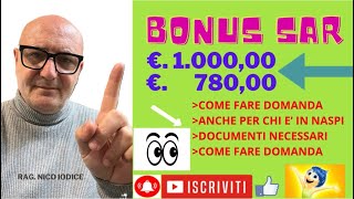 BONUS DISOCCUPATI SAR #youtube #like #viral #youtubeshorts ##shorts #shortvideo #youtubechannel