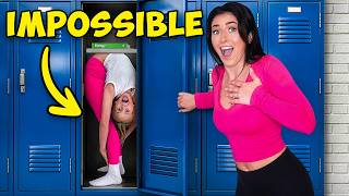 The Tiniest Places Only Gymnasts Can Fit!