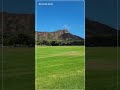 Diamond Head Crater 🌈 View from Kapiolani Park ⛱️ Diamond Head Lighthouse 🌴 Hawaii John #Shorts