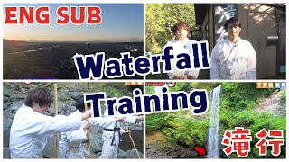 【WATERFALL TRAINING】ZENITSU(Hiro Shimono) × Inosuke(Yoshitsugu Matsuoka) ENG SUB