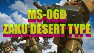 【GBO】　機動戦士ガンダムバトルオペレーション　無人都市　ザクデザートタイプ　ジオン軍　バトオペニュース　衝撃！ジオンの新兵器か？　他戦闘動画有り