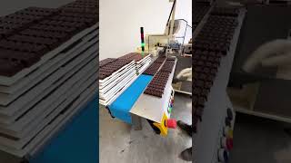 Fast Chocolate Wrapping Machine In Action!