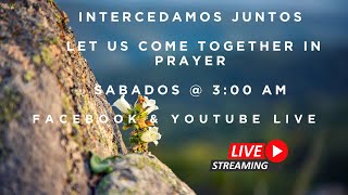 Coming together in prayer / oremos juntos @ 3:00 am