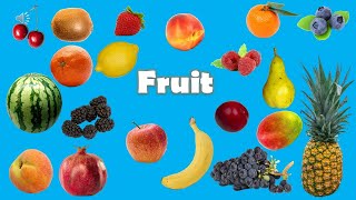 Fruit leren met Anna, leer 20 soorten fruit, kan jij al het fruit snel benoemen?