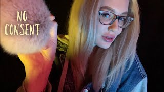 ASMR BARELY Touching You.. No Need For Consent!