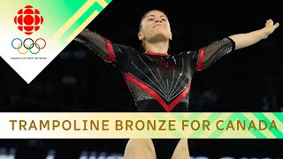 Canada's Sophiane Méthot soars to an Olympic trampoline bronze medal | #paris2024