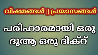 വിഷമങ്ങൾ പ്രയാസങ്ങൾ നേരിടുമ്പോൾ എന്താണ് വേണ്ടത്?? 😢😥 || sanu medias