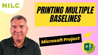 HOW TO Setup and Print Multiple BASELINES in Microsoft Project