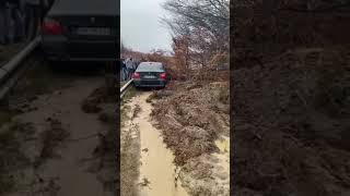 Landslide in Serbia after heavy rain