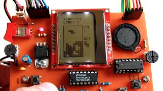 Simple Arduino based Portable Game Console