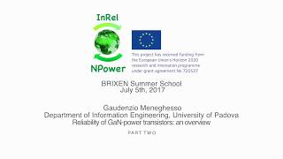 Reliability of GaN-power transistors: an overview - G. Meneghesso (Part 2 of 2)