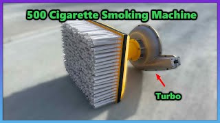 I Made A 500 Cigarette Smoking Machine