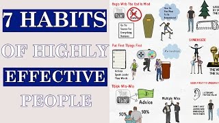 7 Habits Of Highly Effective People By Stephen Covey Animated Book Review