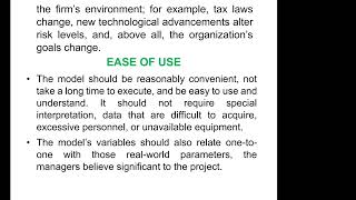 Project Management Unit 4:Project selection
