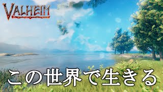 「北欧神話の世界でバイキングとしてサバイバルするゲーム」第1話【Valheim】