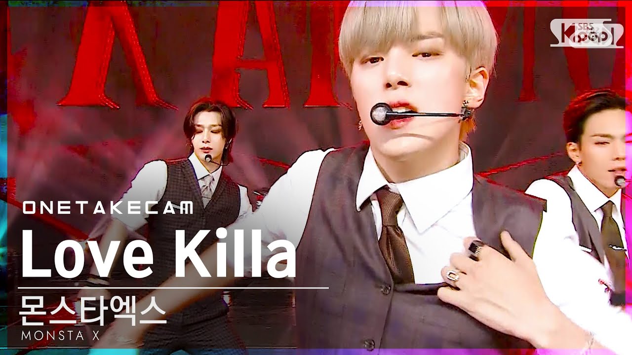 [단독샷캠] 몬스타엑스 'Love Killa' 단독샷 별도녹화│MONSTA X ONE TAKE STAGE│@SBS ...