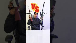 Ak 47 VS AWM sniper rifle toy gun testing