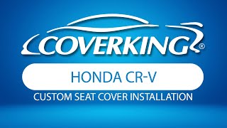 How to Install 1997-2001 Honda CR-V Custom Seat Covers | COVERKING®