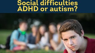 Could ADHD child's social skill difficulties be autism?-ADHD Dude-Ryan Wexelblatt