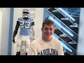 UNC Football: Freshman OL Luke Masterson Interview