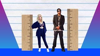 How Much Taller? - Perrie Edwards vs Jay Z!