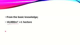 How to convert one acre to square meters?