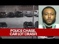 Greenfield pursuit, car lot crash; man changes plea to guilty | FOX6 News Milwaukee