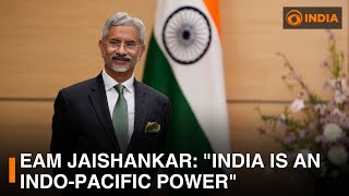EAM Jaishankar: "India is an Indo-Pacific power" | More updates | DD India News Hour