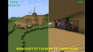 MINECRAFT SERISI BOLUM-10 | EVIMIZI TASIDIK-YENI EV, FARM ISLERI!